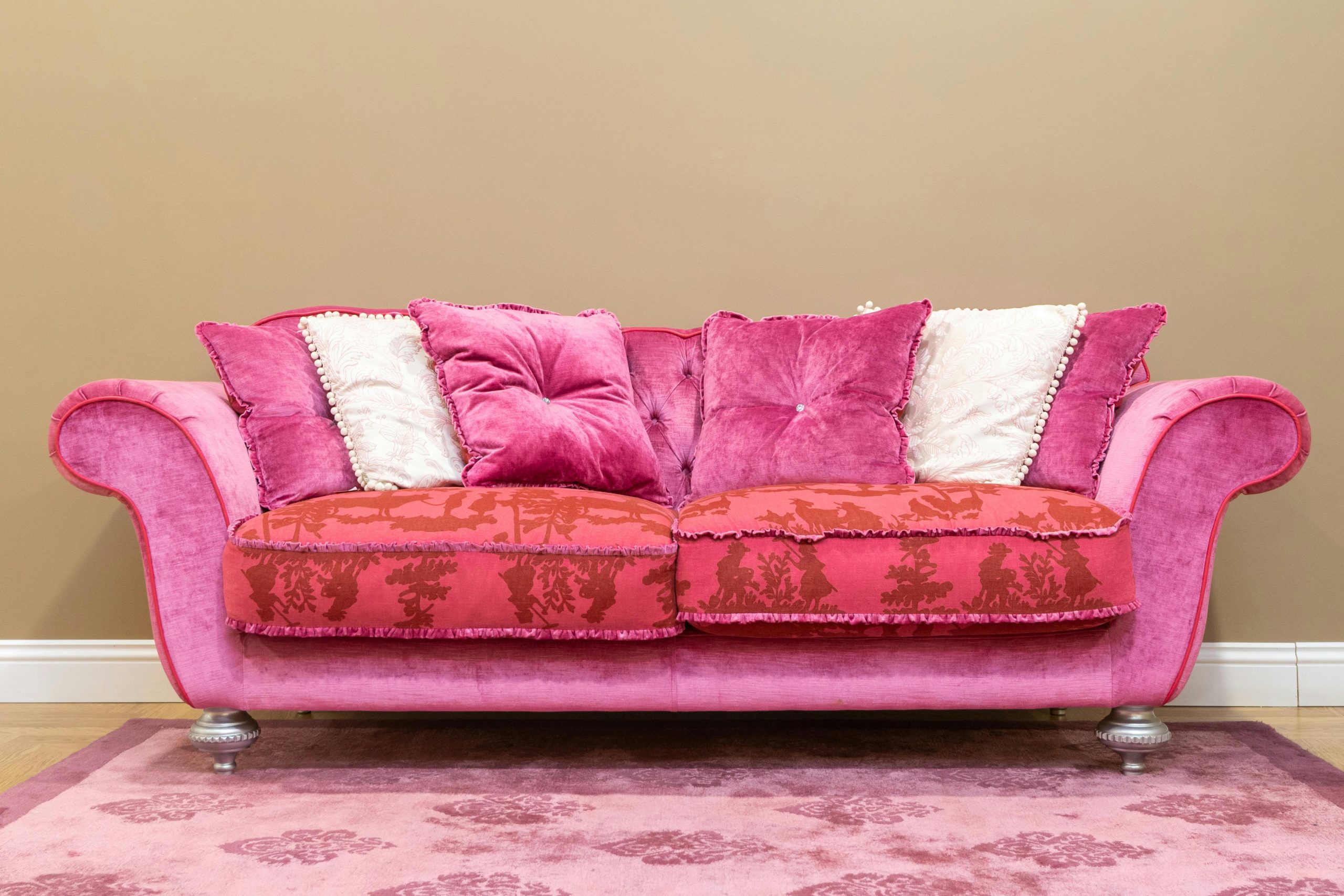 velvet sofa cleaning