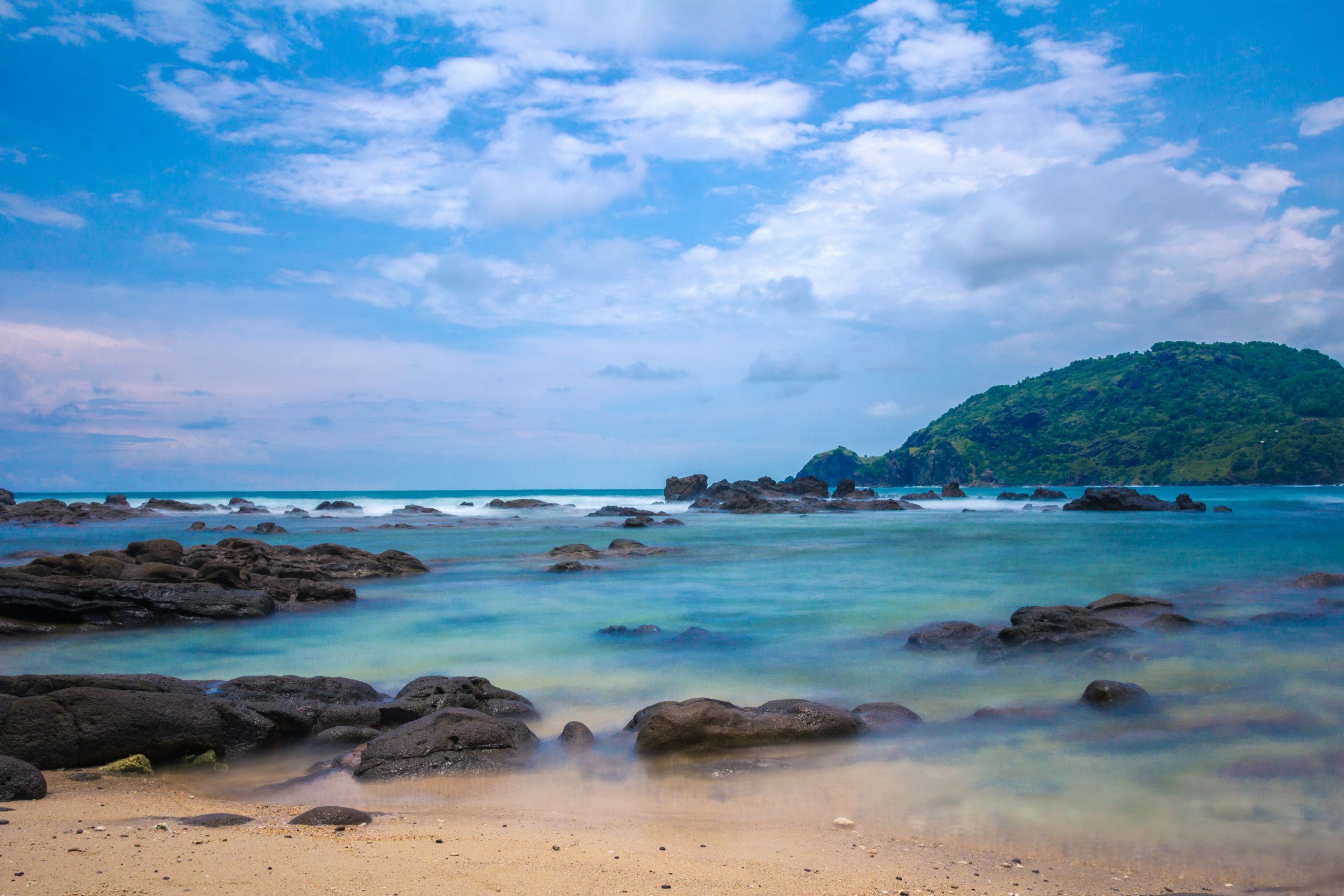 blue beach